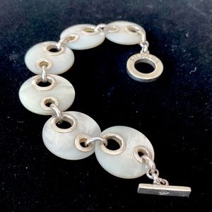 .925 Silpada Mother of Pearl Toggle Bracelet